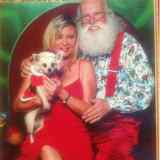 Dawn Hope and Santa