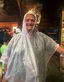 Chas in rain